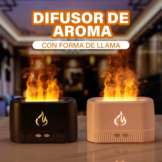 🔥 HUMIDIFICADOR FUEGO – Convierte tu espacio en un refugio de calma y estilo