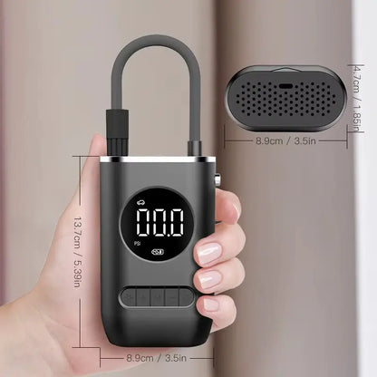 Inflador Portátil Inteligente – Potencia en tu mano, seguridad en segundos🦾