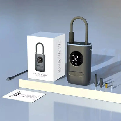 Inflador Portátil Inteligente – Potencia en tu mano, seguridad en segundos🦾