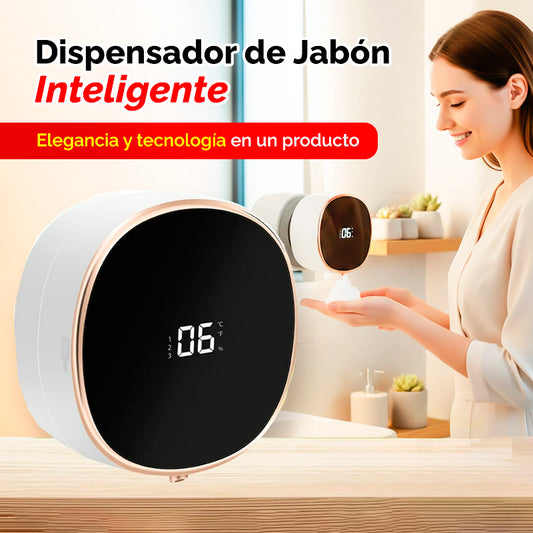 Dispensador Inteligente de Jabón Automático y Recargable ✨