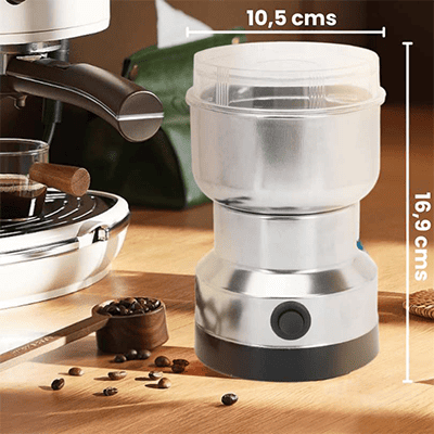 Molino Eléctrico Multiusos: Muele en segundos, disfruta por días ☕