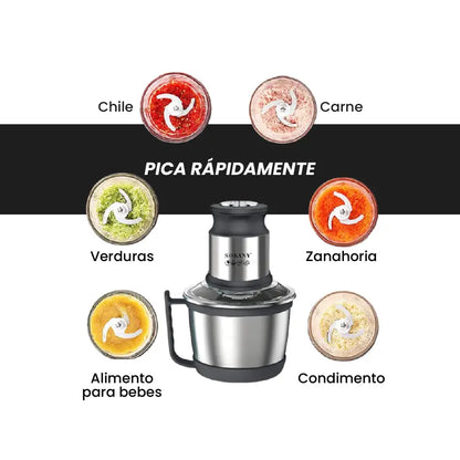 SOKANY Wonder Chopper 600 W – Procesa alimentos con rapidez y gran capacidad🥩